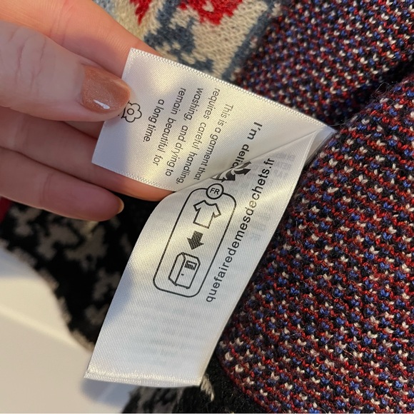 FARM Rio Black Mixed Valentina V Neck Knit Cardigan - Picture 13 of 13